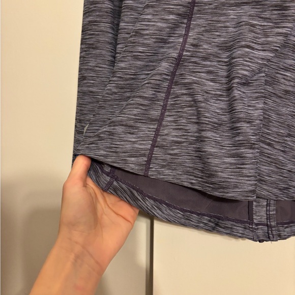 New Balance Heathered Purple Athletic Jacket - Picture 10 of 12